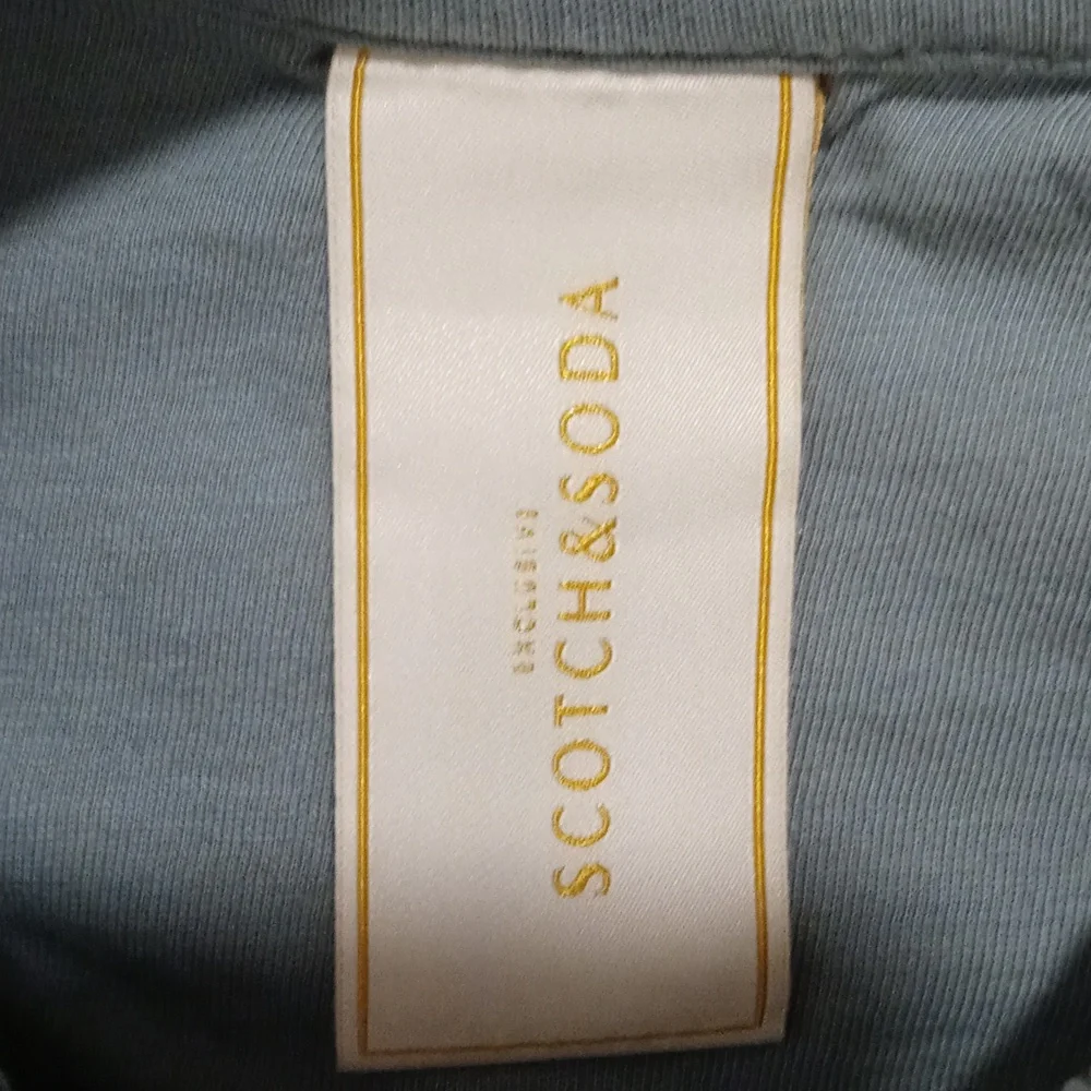 Scotch & Soda Blue and White Striped Sweatshirt - Picture 4 of 13